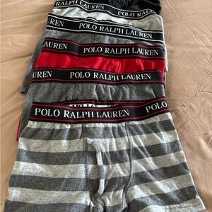 Boy’s Polo by Ralph Lauren Underwear - Black, Red, Gray